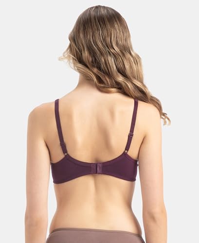 Image of Jockey 1722 Women Wirefree Non Padded Super Combed Cotton Elastane Stretch Medium Coverage Everyday Bra with Concealed Shaper Panel