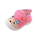 Starxin Toddler Infant Kids Baby Boys Girls Cartoon Anti-slip Shoes Soft Sole Squeaky Sneakers (Pink, Age:12~18M)