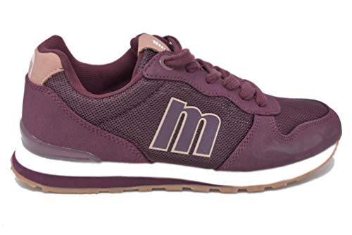 Mustang JOGGO, Zapatillas Deportivas para Mujer, Leopard Burdeos, 37 EU