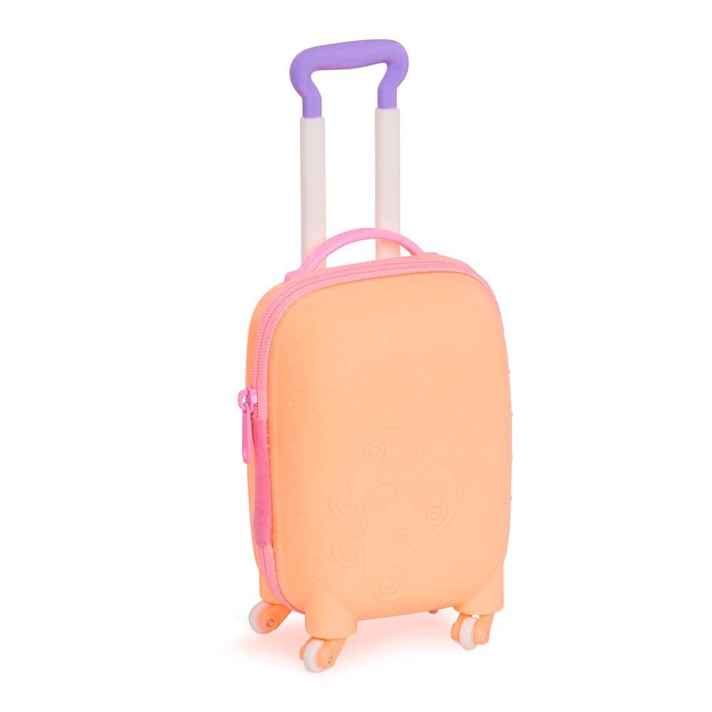 Our Generation – Reiseset für 46 cm Puppen – Mit Koffer, Zubehör und Reisedetails wie Kamera, Tablet, Zahnpflege & Reisepass – Over The Rainbow