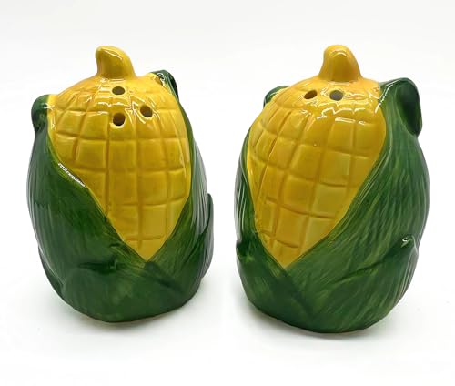 Novelty Ceramic Vegetable Salt and Pepper Shakers Set for Tabletop