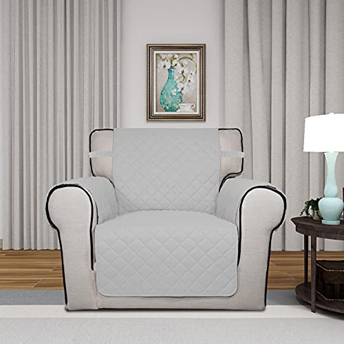 image for PureFit Reversible Quilted Sofa Cover, Water Resistant Slipcover Furni