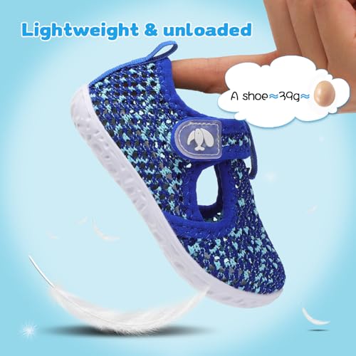 Image of FEETCITY Boys Girls Water Shoes Kids Aqua Socks Quick Dry Barefoot for Beach Swimming Pool