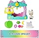 Gabby’s Dollhouse, Balkon-Spielset Pandy Paws Sternwarte, 8-teiliges Set mit Katzenfigur und Puppenhaus Zubehörteilen, ab 3 Jahren
