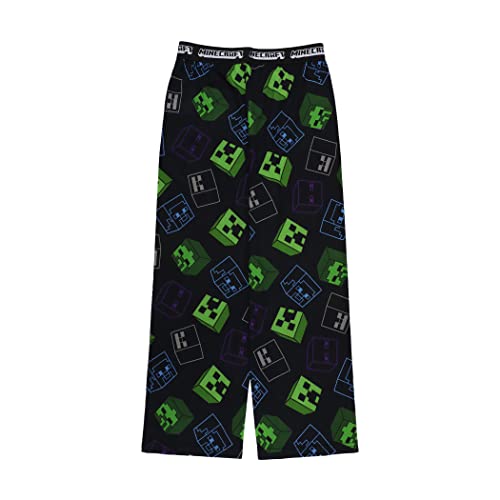 Minecraft Boys Pajama Bottom, Night Scene, Small Us #TOP1