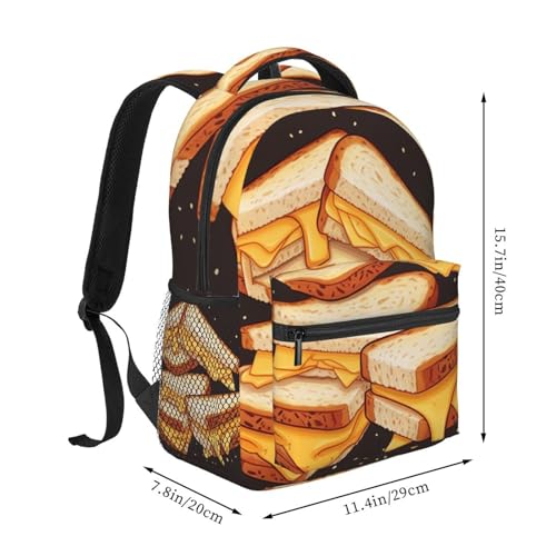 Sac à dos pour ordinateur portable et repas décontracté de travail léger - 2