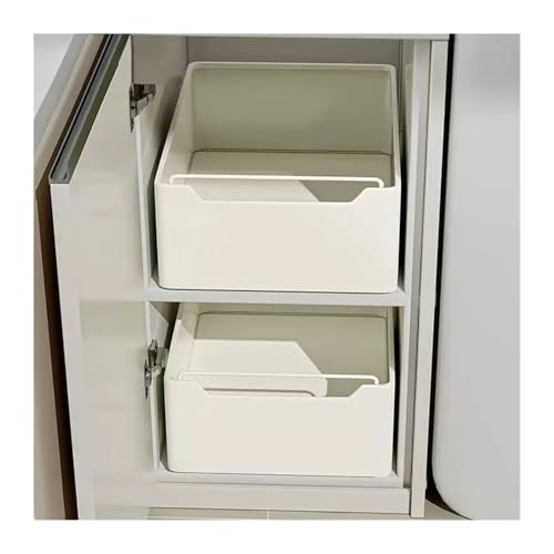 Organizador de cajones deslizantes con rieles suaves para optimizar tus armarios de cocina 4