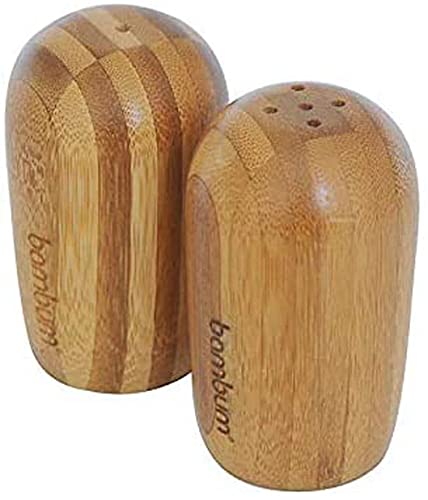 Natural Bamboo Wood Salt And Pepper Shakers #TOP2