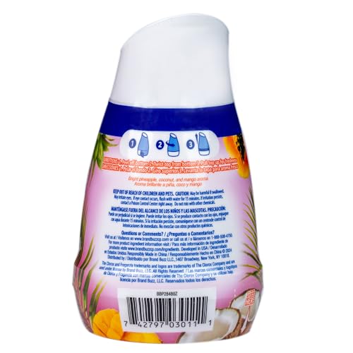 Clorox Fraganzia Gel Air Freshener Cone, Hawaiian Escape, 6 Oz - image 7