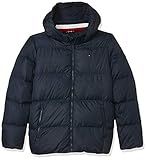 tommy hilfiger baby jacke  Tommy Hilfiger Jungen Essentials DOWN Jacket Jacke, Blau (Blue 002), 164 (Herstellergröße:14)