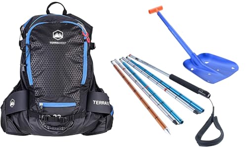 TerraWest Core Plus Avalanche Shovel and 240 cm Quick Lock TerraWest Core Plus Avalanche Shovel and 240 cm Quick Lock