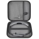 GWCASE Case Compatible with Glocusent/for Vekkia/for LITOM/for LEDGLE/for TAKKUI/for TSINGREE LED Neck Reading Light Book Light for Reading. Storage Carrying Holder for USB Cable (Box Only) -Gray