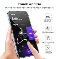 JETech Full Screen Schutzfolie für iPhone 13 Pro Max, 3 Stück – Ansicht 6