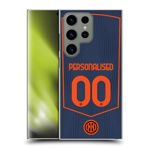 Coque Inter Milan pour Samsung Galaxy S24 Ultra 5G personnalisable avec nom et numéro