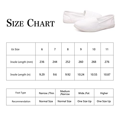Eozlink Womens Alpargata Slip On Loafer Flat Shoes Soft Daily Slip-On Casual Arch Support Sneaker Classic Flats Breathable Women'S Loafer Canvas Walking Shoes thumb #6