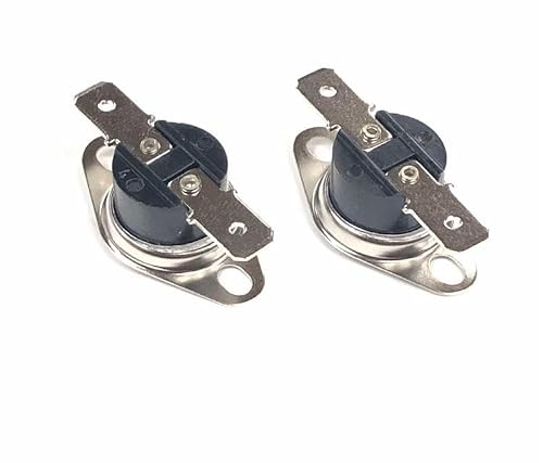 2 PCS DE47-20037A High Limit Thermostat for Samsung Oven Range - Fits FCQ, FE-N, FTQ, NE5, NX5, NE59M4320 SG/AA Series-DE47-20037A for Samsung Oven Limit Range Thermostat AP4222778 2079753