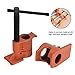RYGVPR Pipe Clamp Jaws Vise Fixture Set Woodworking Tool Kit 3/4 Inch with Cast Steel Material, Clamp Workpiece (Infinite Dimming)