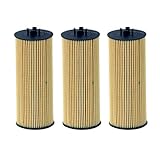Wix Engine Oil Filter Set Cartridge Lube Metal Free Filt 3 Pieces For Mercedes-Ben