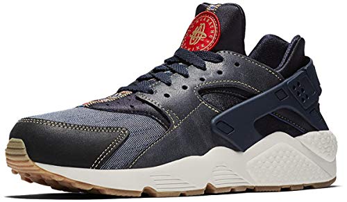 Nike AIR Max Tavas, Sneakers Basses Hommes Mid Navy/Lyn BL-Lyn 7.5