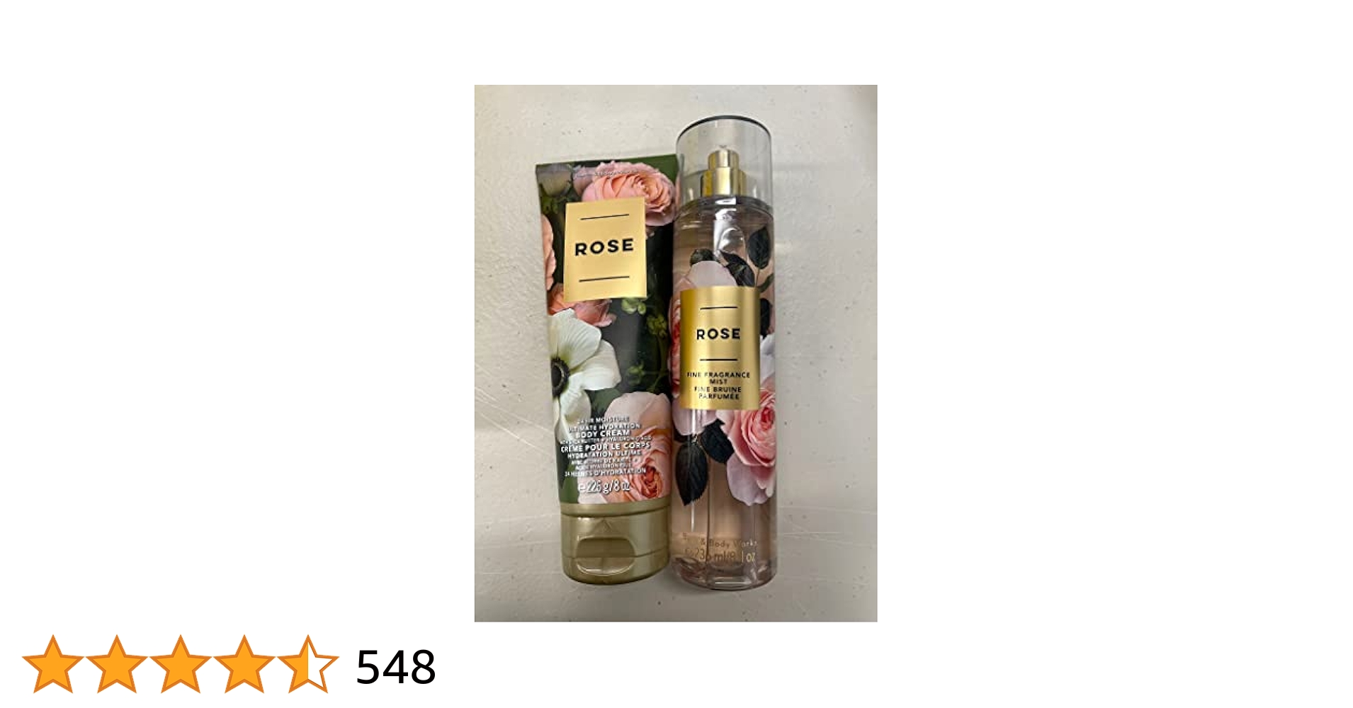 バス＆ボディワークス　ボディミストセット（4本）236mL各種 Amazon | バスアンドボディワークス ROSE ボディクリームと