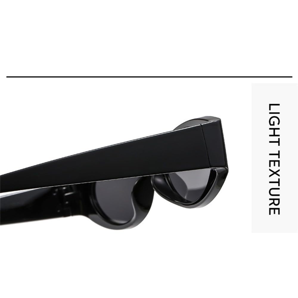 Okulary przeciwsłoneczne Retro Small Cat Eye, damskie, pomarańczowe, UV400, modne, damskie, męskie, czarne, czarne