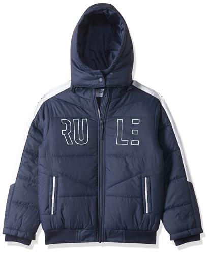 Image of Amazon Brand - Symbol Boys Boys Quilted Winter Jacket with Detachable Hood | Age 2-12 Years