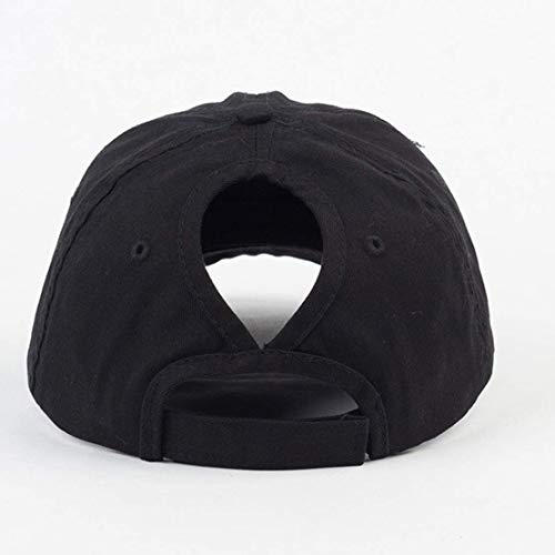 Image of Eohak Ponytail Baseball Hat Distressed Retro Washed Cotton Twill