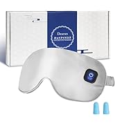 Silk Heated Eye Mask Cordless Rechargebale for Dry Eyes,Warm Eye Heating Pad No Pressure, Sleep E...