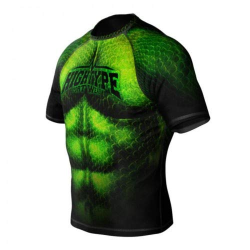 Monster Rash Guard camiseta de licra deportiva elástica para surf y natación