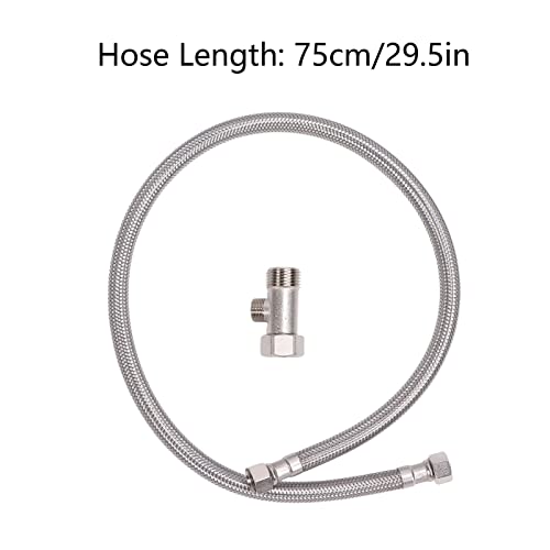 Eb5670 G1/2 Bidet Toilet Attachment Nozzle, Woman Washing Sprayer, Feminine Cleaner, For Pregnant Baby Home (White) #TOP3