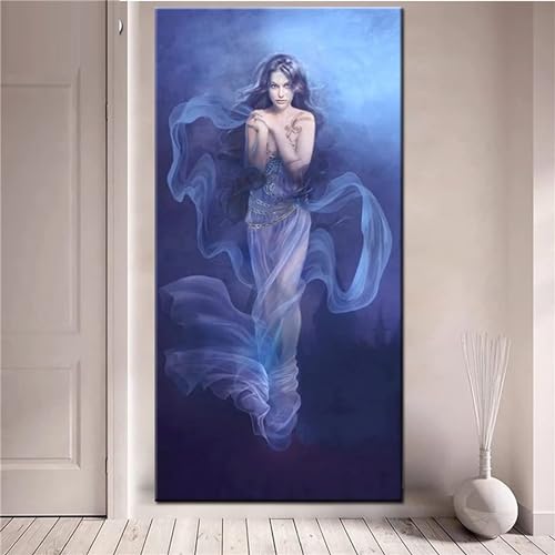 Point de croix cristal sirène 70x160cm contre le stress quotidien