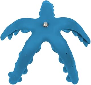 Comphic Soporte para Teléfono con Tentáculos: Soporte Flexible con Ventosa para Cámara de Acción con 5 Tentáculos y Soporte con Ventosa Flexible