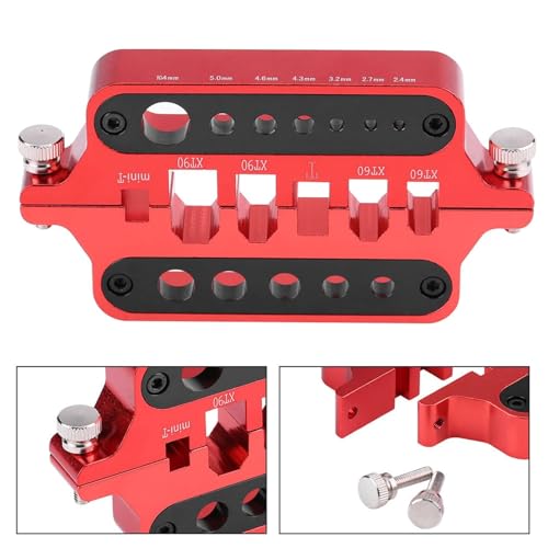 Connecteur RC gabarit de soudage multifonction en aluminium pour XT90 T - 6
