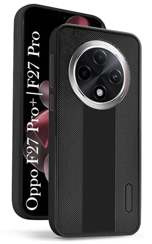 Image of Jkobi Rubberised Back Cover Case for Oppo F27 Pro | Oppo F27 Pro Plus (Textured Grip Design | Camera Protection | Slim and Light Weight | Soft Touch and Feel)