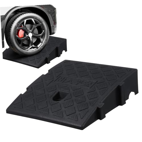 Rampa plástica antideslizante portátil para silla de ruedas miniatura 1