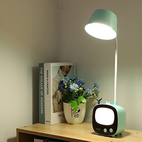 Linnet USB // Rechargeable Desk Lamp Stepless Dimming LED Table Lamp Flexible Gooseneck Study Lamp (Color May Vary)-image-13