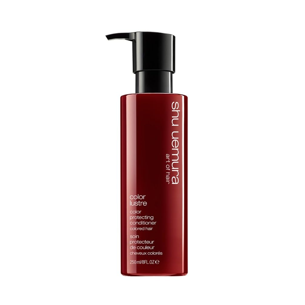 SHU UEMURA ART OF HAIR - Color Lustre - Après Shampoing Protecteur de Couleur - Préserve l'Eclat, Hydrate & Renforce - Extrait de Saké Kasu & Niacinamide - Tous Types de Cheveux Colorés - 250ml