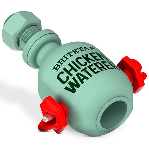 Chicken Waterer - Automatic Poultry Waterer Attachment for Chicks, Duck, Goose, Turkey, Chicken Water Feeder Compatible with Igloo, Rubbermaid Coolers