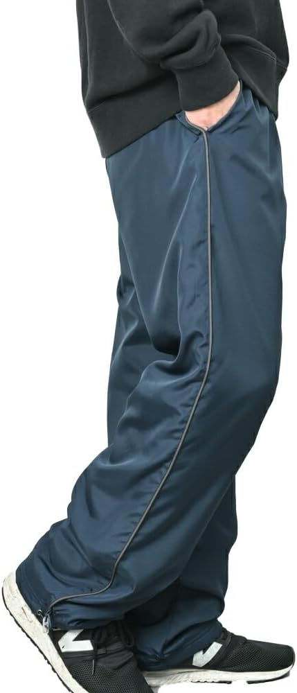 Amazon | [スキップハート] 裏フリース メンズ パンツ (ネイビー M