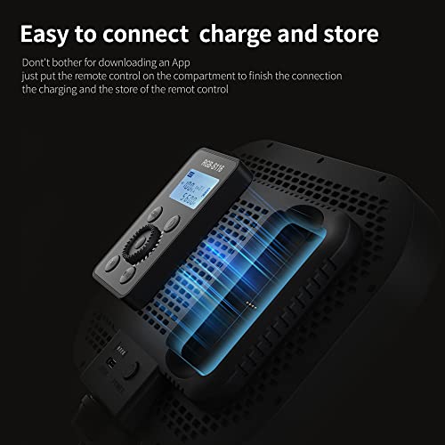 RaLeno Streaming Key Light with RGB, Studio Light with Remote Control and Desk Stand for Live Streaming Video Calls Photography, 1%-100% Brightness 2500-8500k Color Temperature Adjustable Soft Light - Thumbnail 3