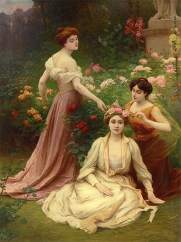 Cuadro en lienzo Jules Scalbert: eleva la decoración de tu oficina con arte clásico de 60x90cm