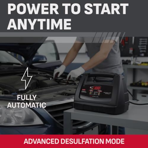 Image of Schumacher Electric 6A Car Battery Charger and 85A Engine Starter, 6-in-1 Solution, Maintainer, 30A Boost, for 6V /12V Power Sport, Automotive, and Marine Batteries, SC1307A