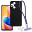 Black Case + Purple Strap
