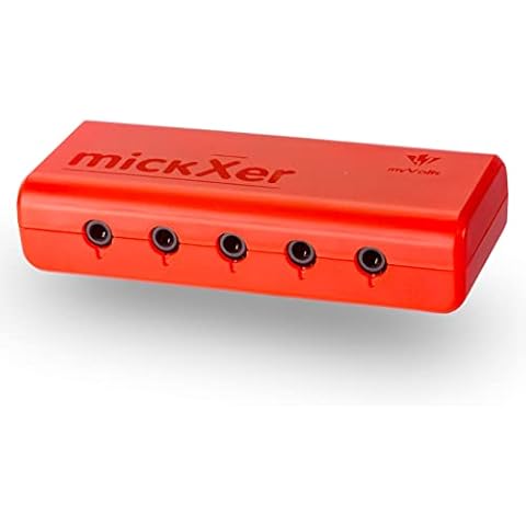 myVolts mickXer 5-way Passive Mixer with Noise Filtering - Go-Faster Red Cover
