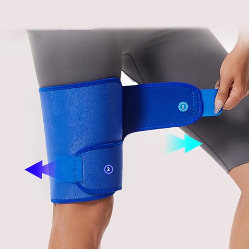 Faja ajustable para muslo para entrenamiento deportivo miniatura 5