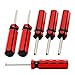 Amcarker 20 Pcs 6523339 Valve Core Removal Tool w/ 8 Tire Valve dust Cap Automotive Car Motorcycle Truck Bike Screwdriver Valve Stem Core Remover Tire Repair Install Tool