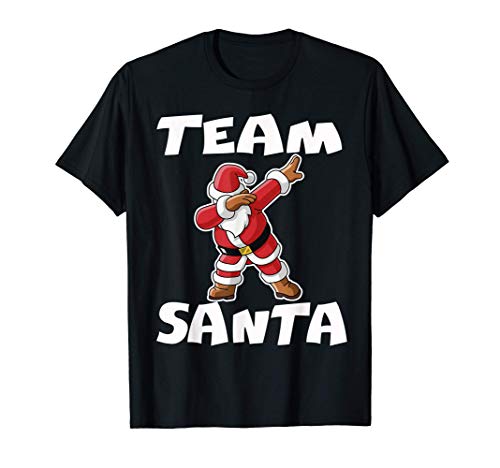 Team Santa Christmas Family Matching Pajamas Caring Xmas T-Shirt