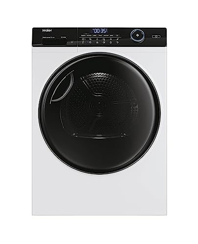 Haier I-Pro Series 5 HD90-A3959-S Secadora con Bomba de Calor de 9 kg, Función Vapor I-Refresh, WIFI, Antiarrugas, Depósito de Agua, Inicio Diferido, ...