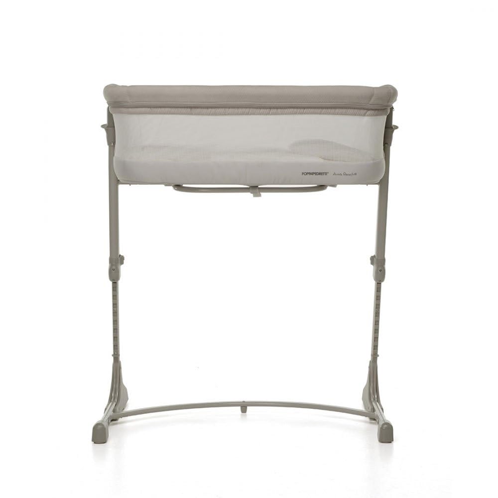Foppapedretti iNanna Culla co-sleeping regolabile in altezza, per Bambini dalla nascita a 6 mesi (fino a 9 Kg), Greige