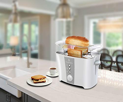 Image of Russell Hobbs RPT209 800 Watt 2 Slice cooC Touch Automatic Pop-up Toaster with 2 Year Manufacturer Warranty